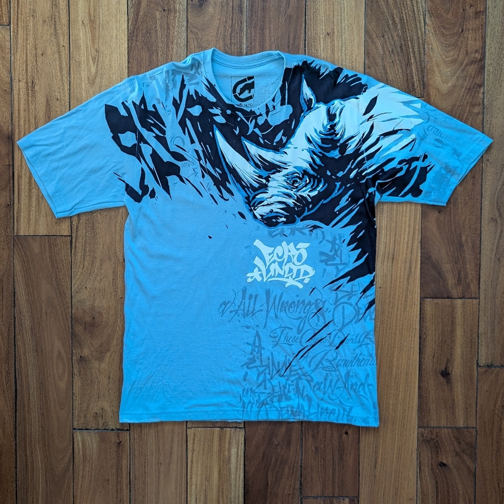 Ecko Unlimited Vintage Rhino T-shirt (2X)